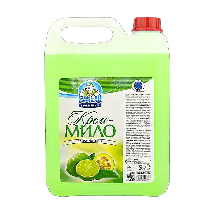 Крем-мило BALU Professional Лайм-Фейхоа, 5 л